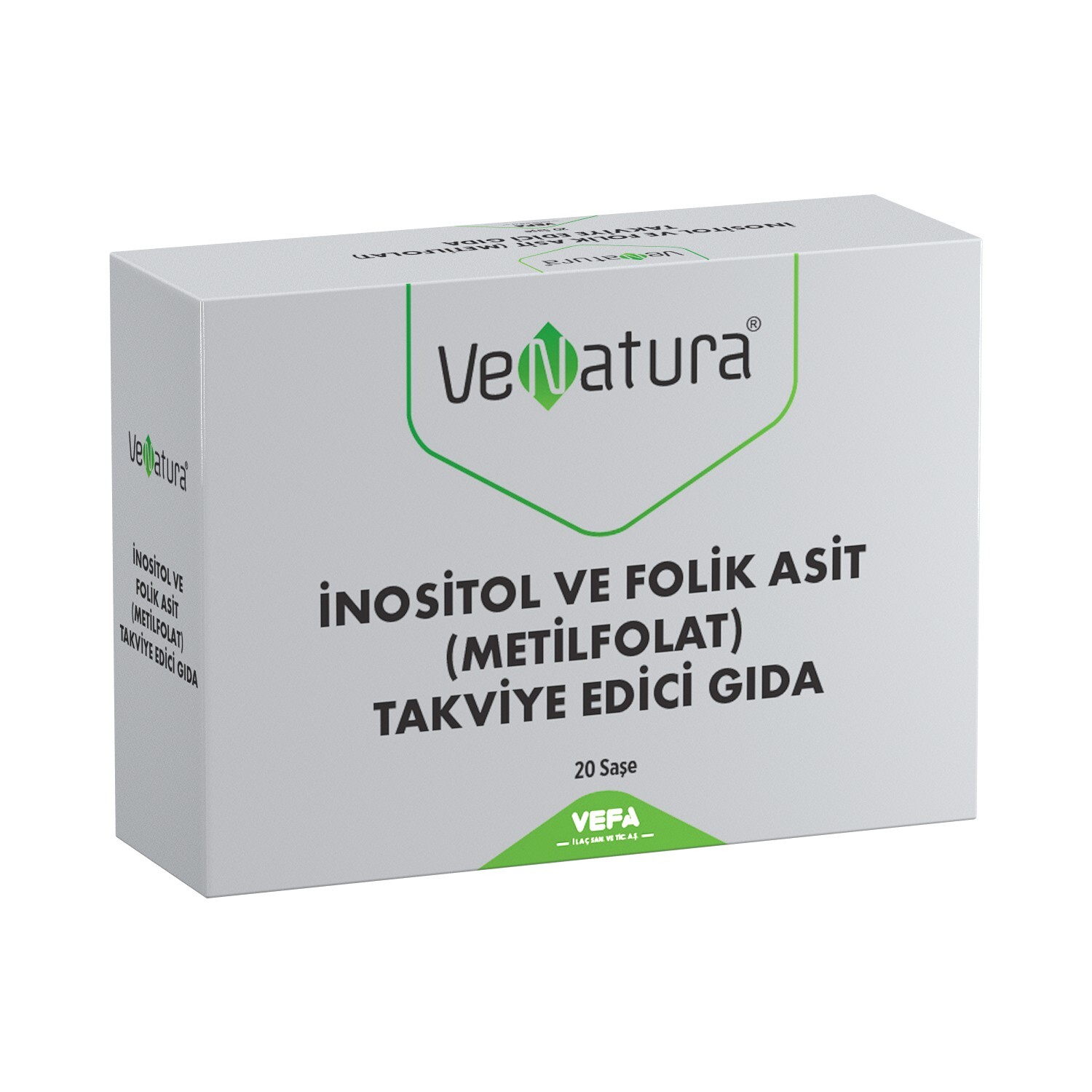 

Метилфолат Venatura, 20 капсул