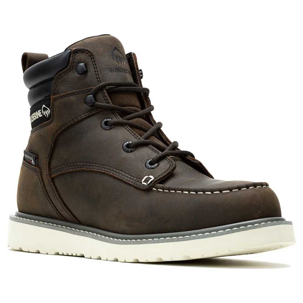 

Ботинки Wolverine Trade 6" водонепроницаемые, темно-коричневые, Коричневый, Ботинки Wolverine Trade 6" водонепроницаемые, темно-коричневые