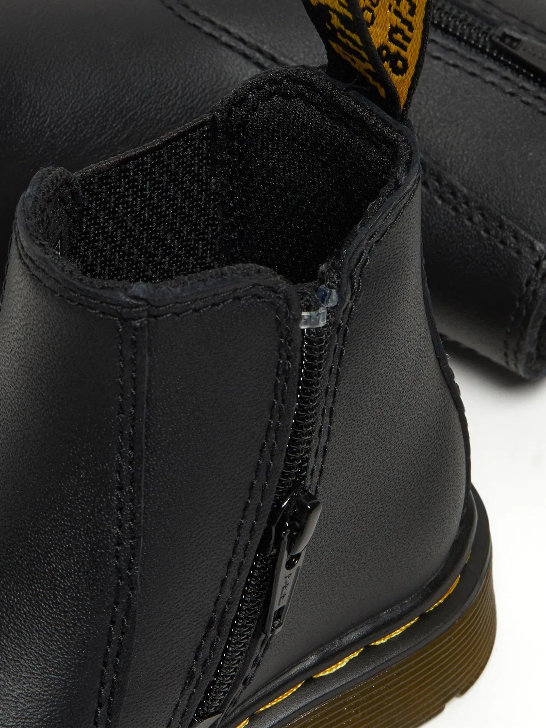 Ботинки Челси Dr. Martens 2976, детские, черные — фото 4