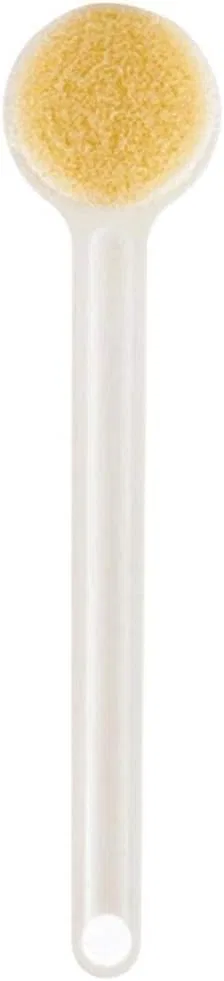 Щетка для тела с длинной ручкой, SlimpleStudio, 37x8x3 см, Белый