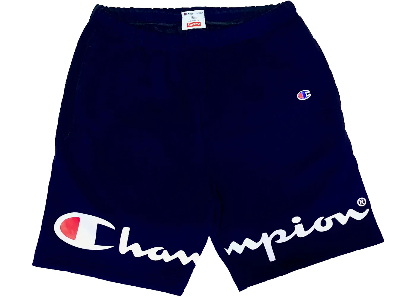Мужские шорты с принтом Supreme Sweatshort, Navy