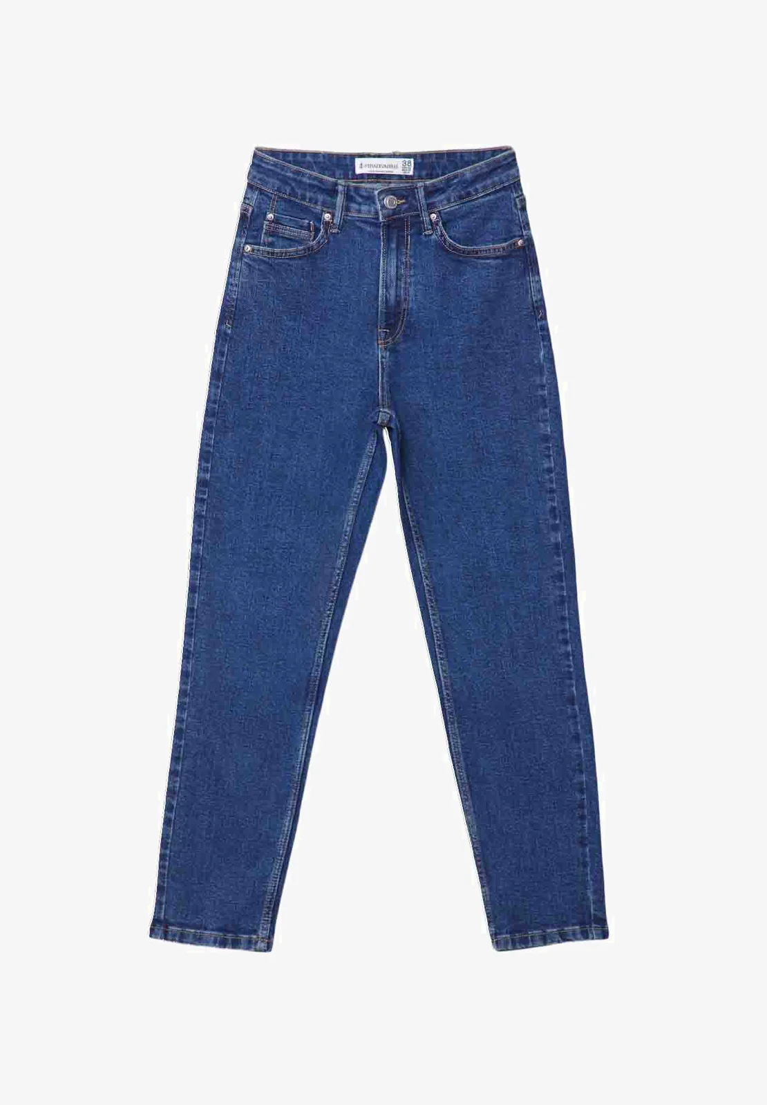 

Джинсы MOM Stradivarius, синий