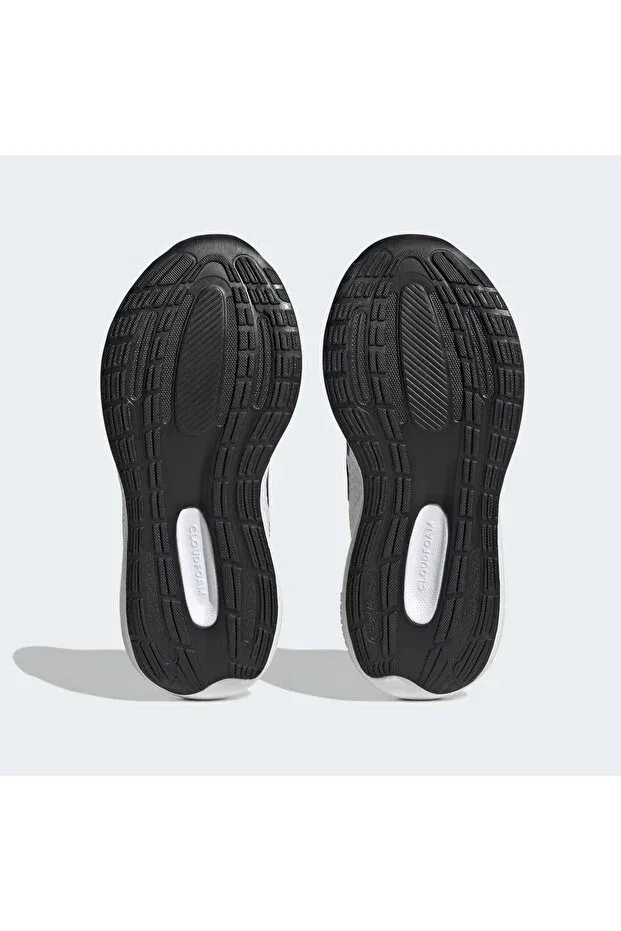 Детские кроссовки для девочек с принтом Adidas, White — фото 3