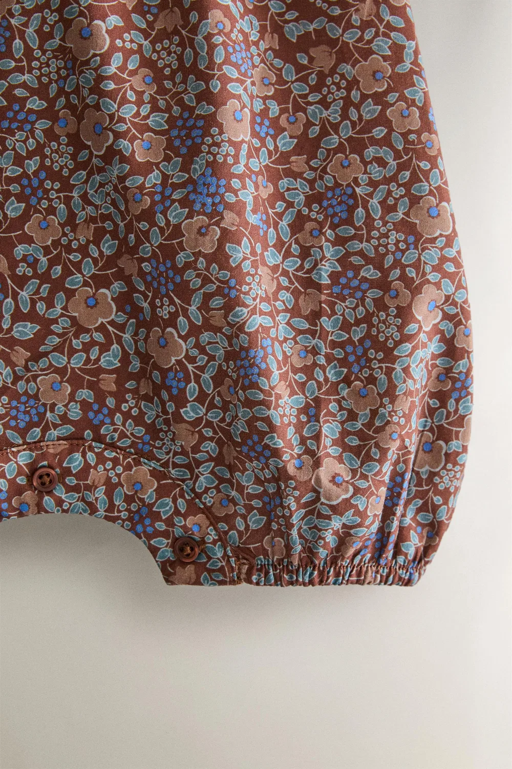 Комбинезон "Floral Baby Beach" ZARA, Burgundy — фото 3