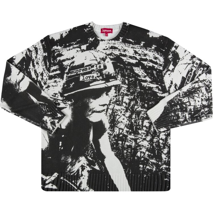 

Свитер Supreme Is Love Sweater 'White', белый