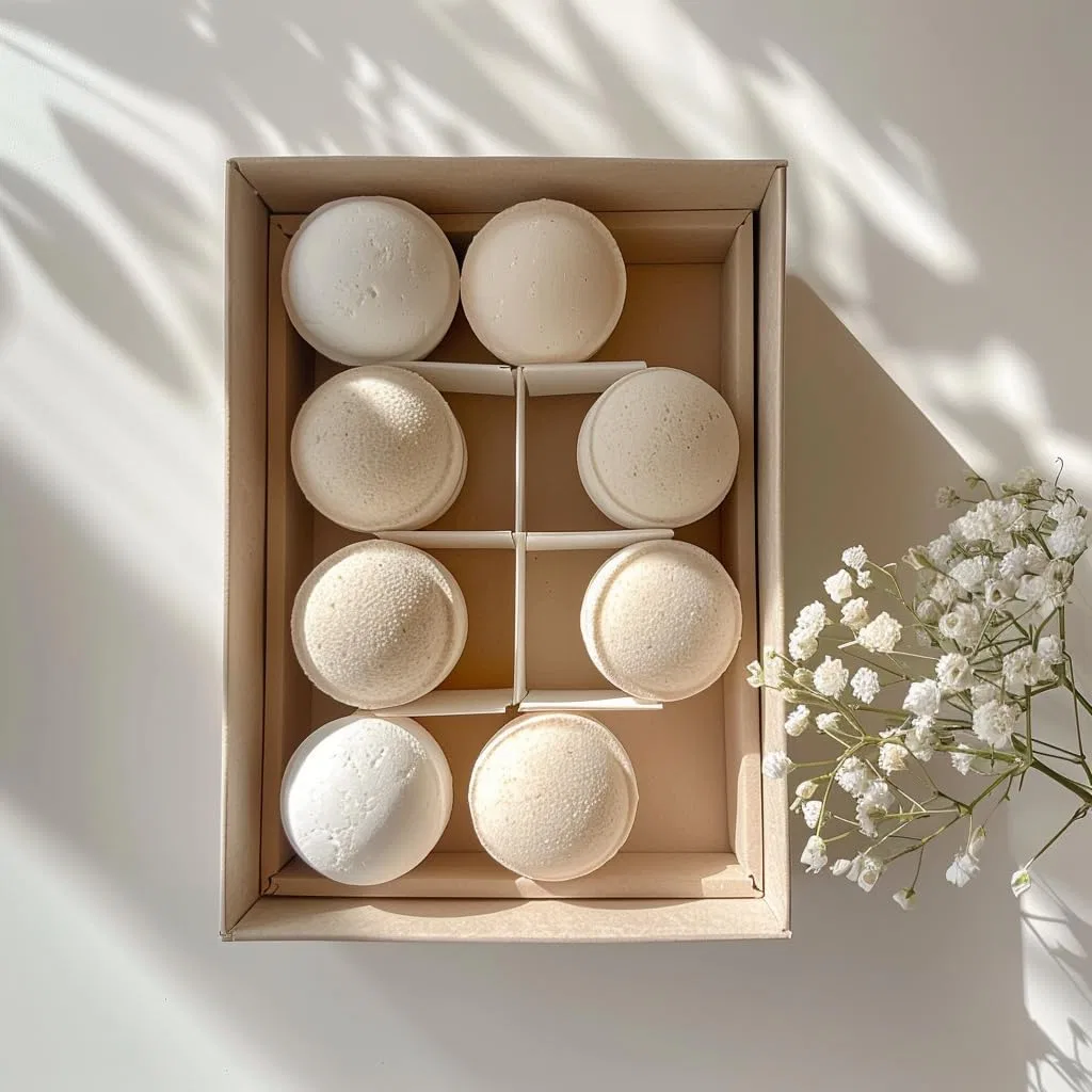 No brand Набор Bath Bombs 8 шт, Lavender, Vanilla, Orange, Peppermint — фото 4