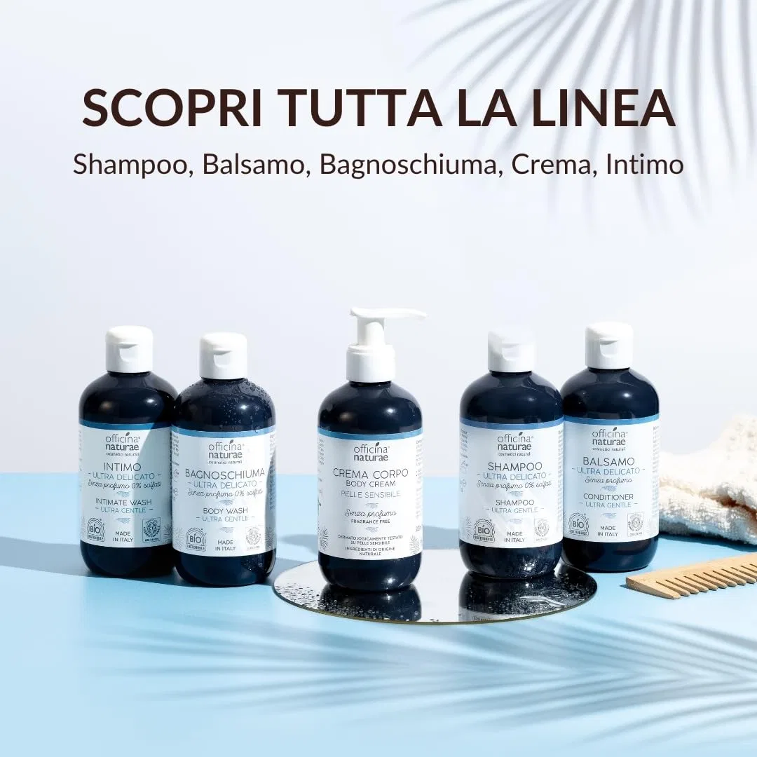 Крем для тела Sensitive Skin Fast Absorbing Formula Fragrance Free, Officina Naturae, 200 мл — фото 4
