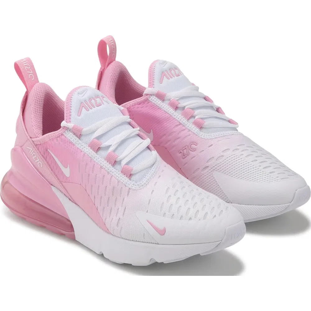 Детские кроссовки Air Max 270 Nike, Pink/White