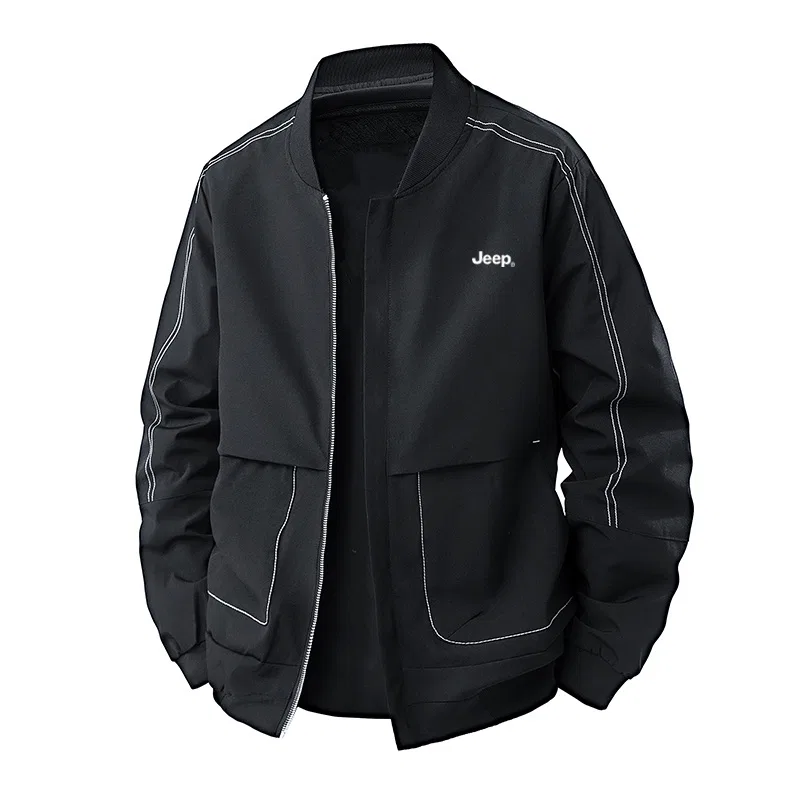 Детская куртка с воротником-стойкой Jeep, Black