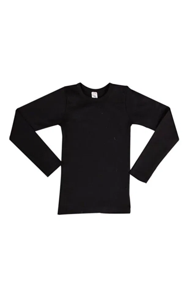 Детское термобелье с длинным рукавом Kota, Black Color