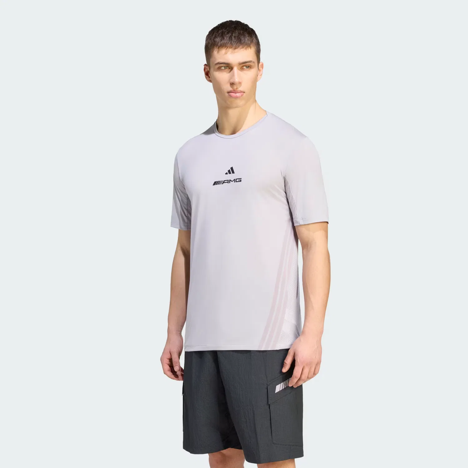 Мужская футболка с технологией Climacool+ AMG Adidas Performance, Glory Grey