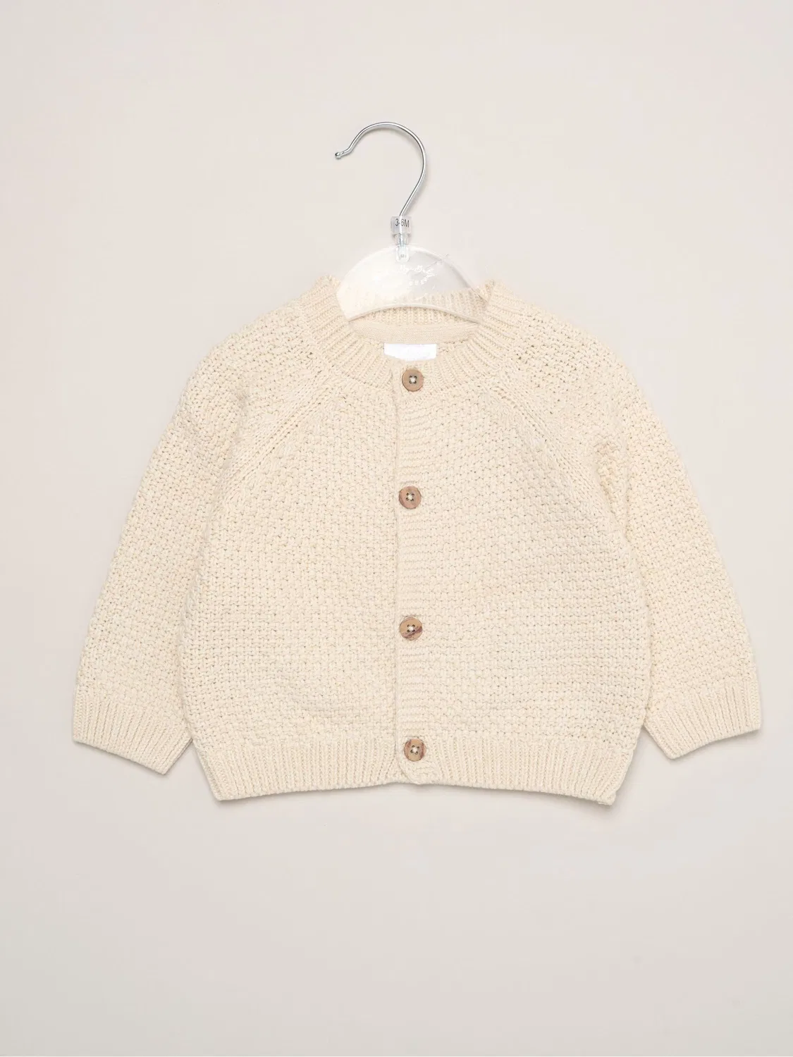 Кардиган вязаный Little Bear Rock-A-Bye Baby Boutique, коричневый — фото 3