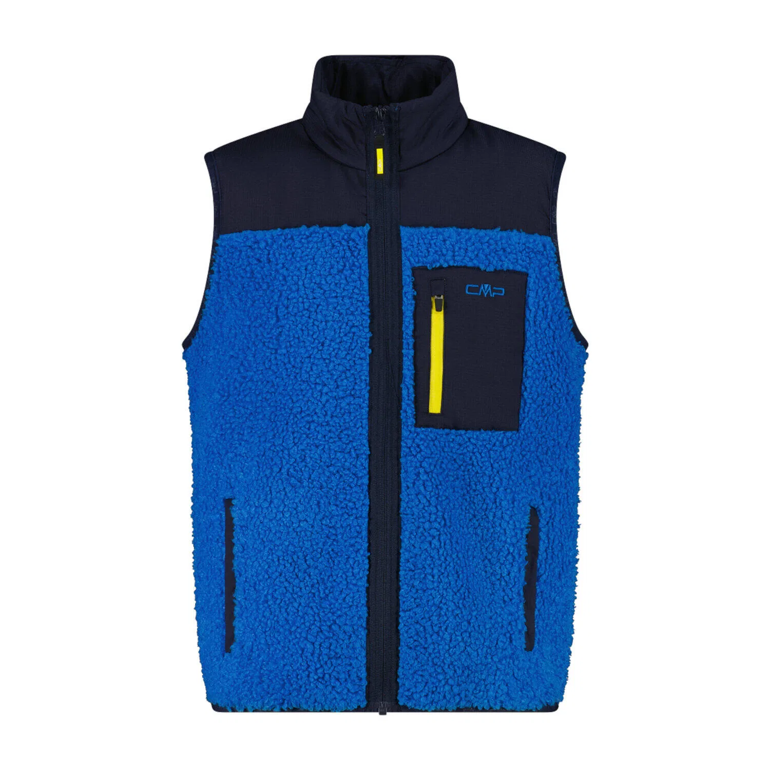 Детская утепленная жилетка CMP Kid Vest, Konigsblau Schwarz Gelb