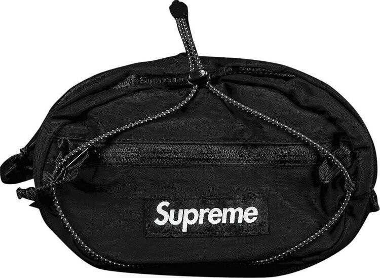 

Сумка Supreme Waist Bag Black, черный