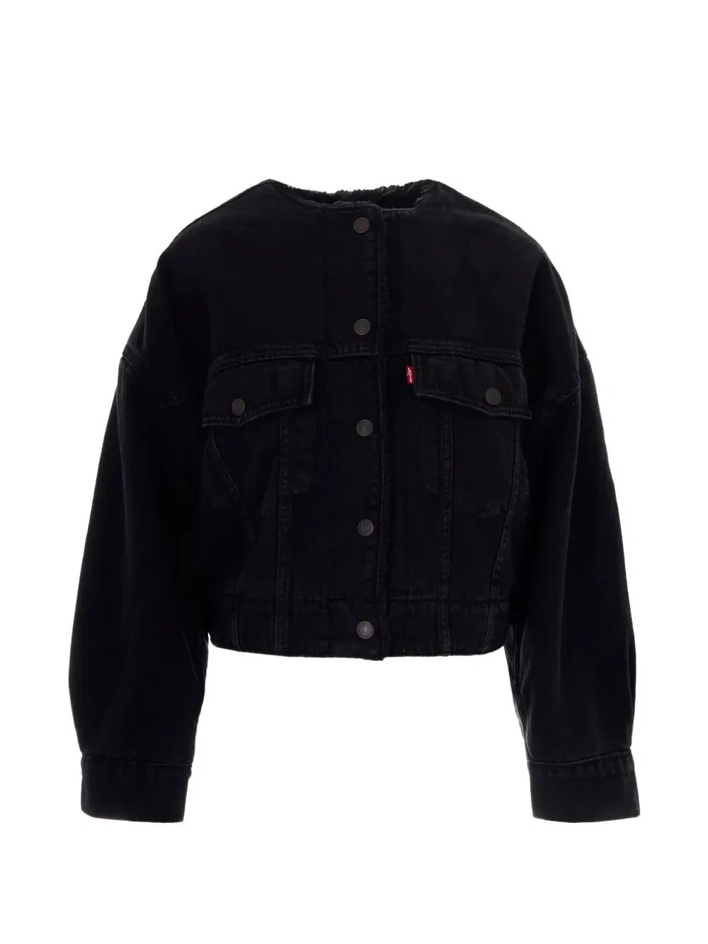 Джинсовая куртка с флисовой отделкой Levi'S, черный