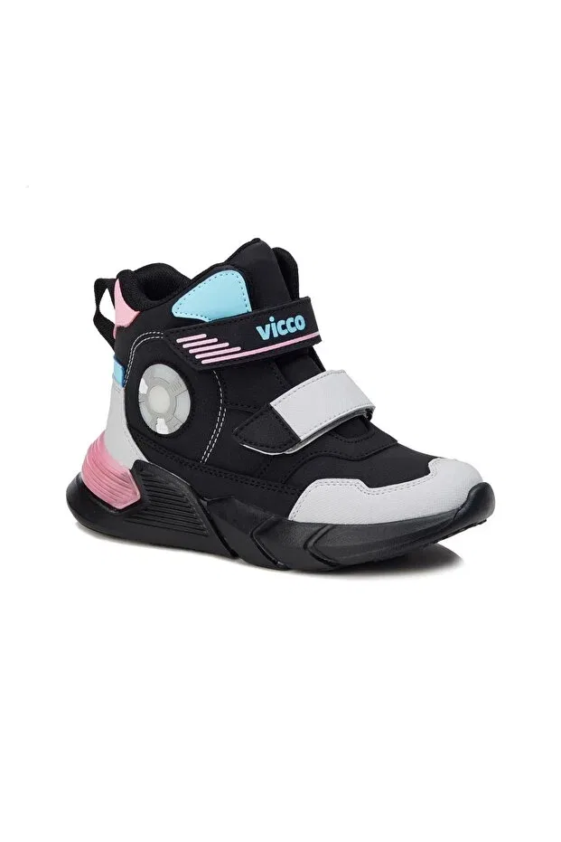 Детские балетки для девочек тканевые Vicco, Gray
