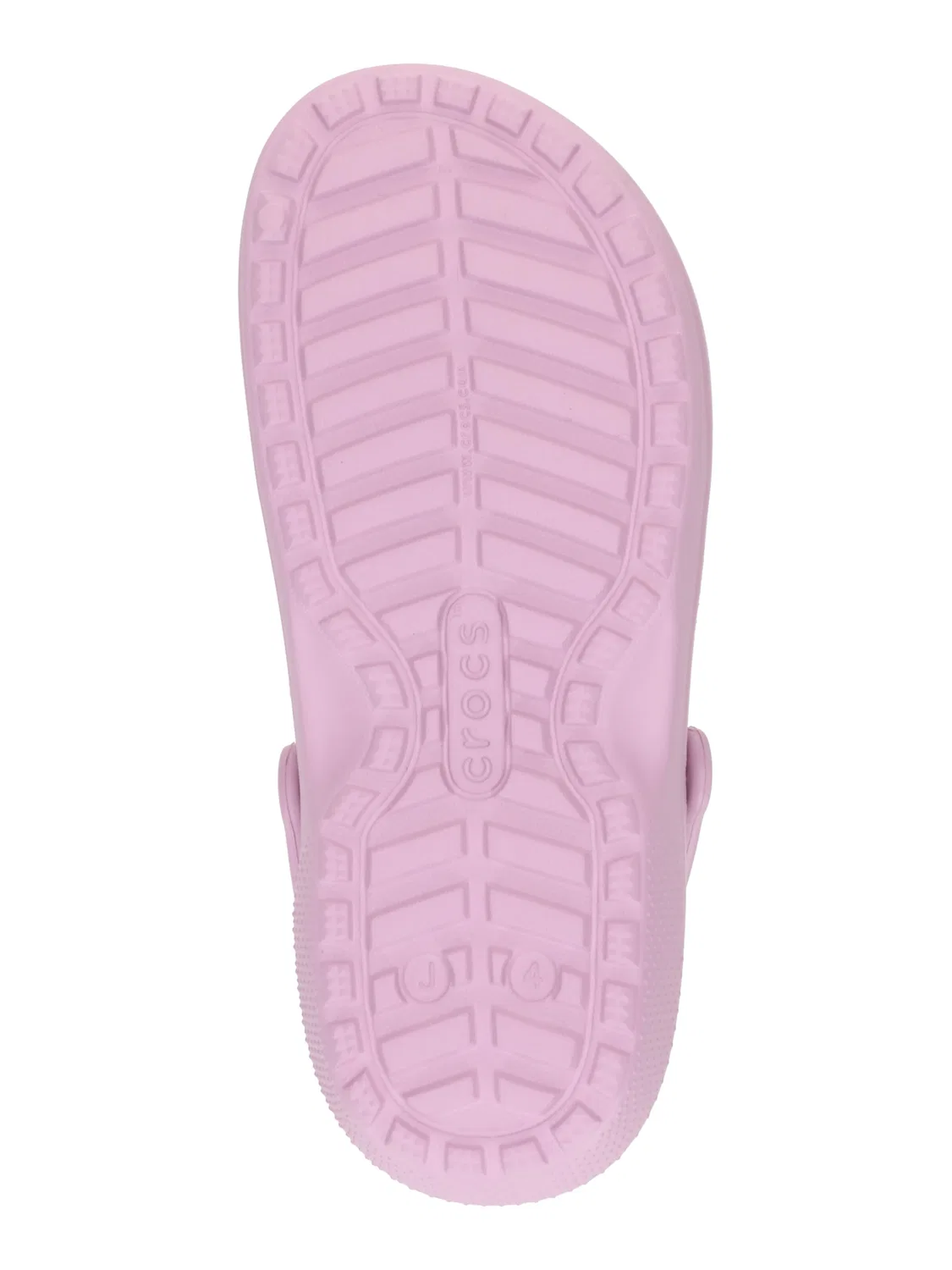 Классические сандалии Crocs Flats в сливовом цвете — фото 2