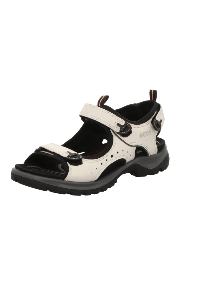 

Сандалии на плоской подошве Ecco Sandaletten Tiefenfußbett Recoffroad, цвет shadow white