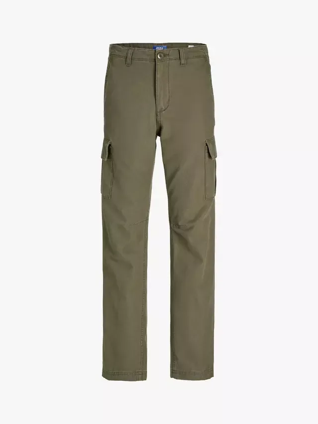 Детские брюки-карго, цвет Оливковый вечер Jack & Jones