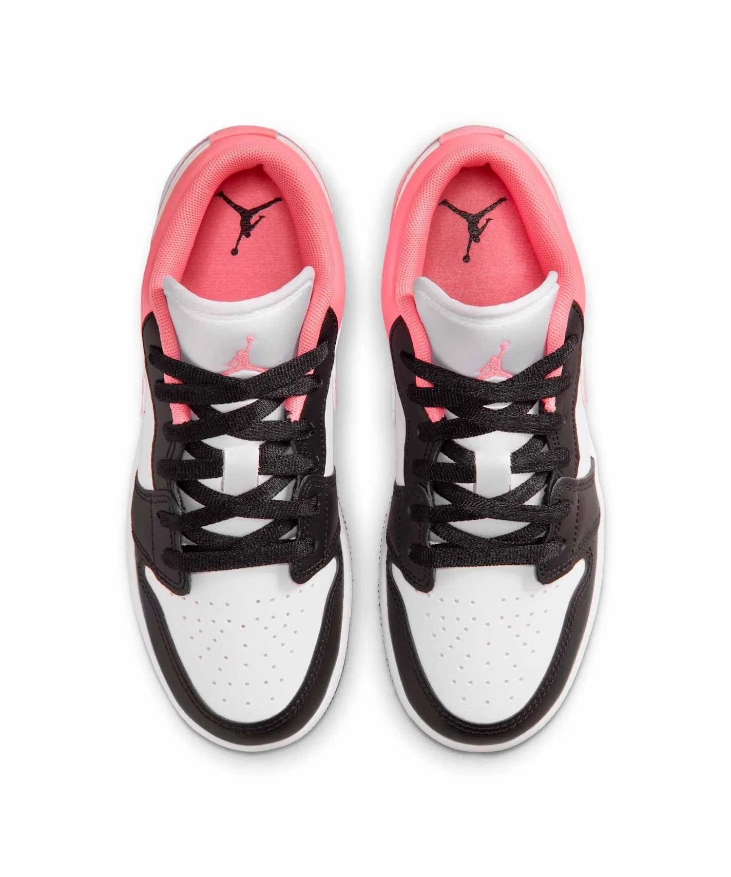 Детские кроссовки Air Jordan 1 Low Black JORDAN BRAND чёрные — фото 4