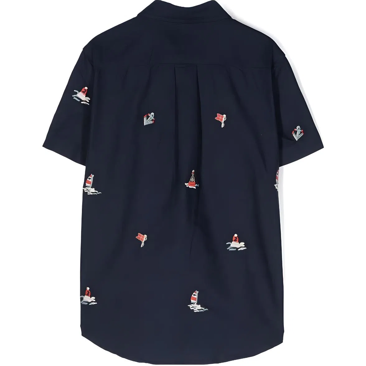 Детская рубашка Casual с рукавом Marine Blue Polo Ralph Lauren, Marine Blue — фото 3