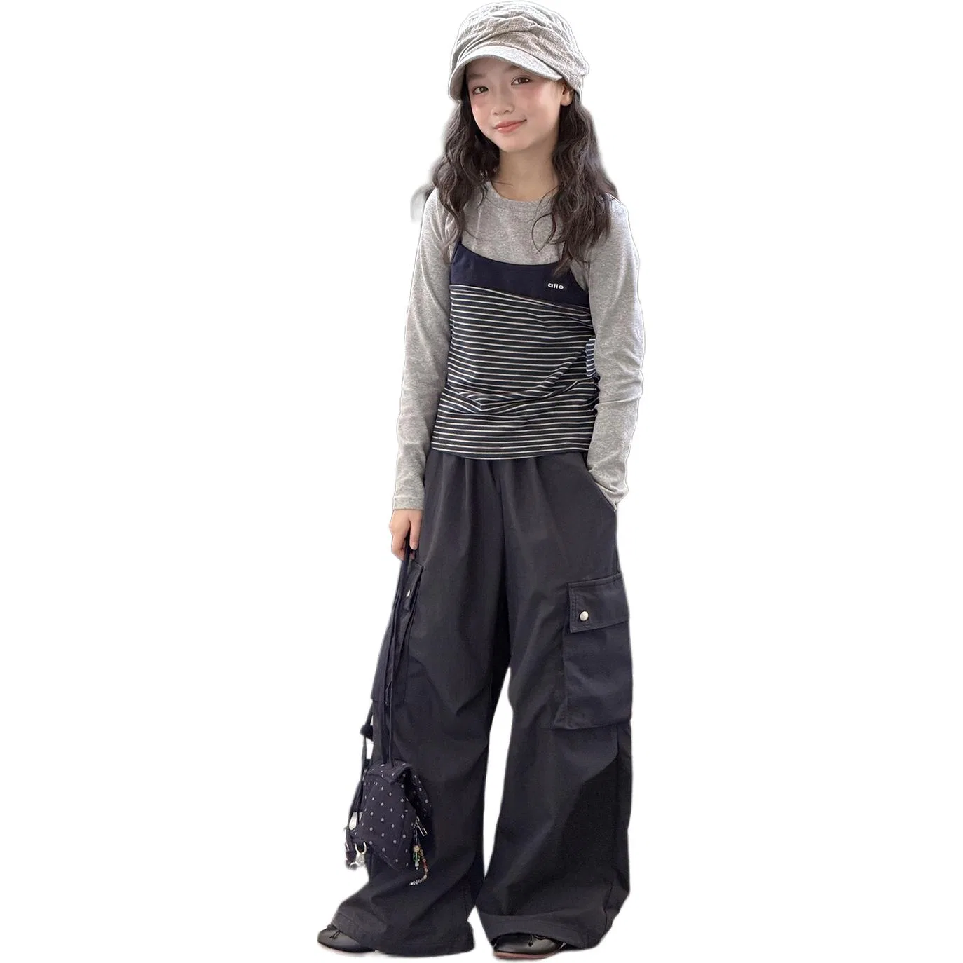 Детский спортивный комплект с майкой MADALLO, Gray