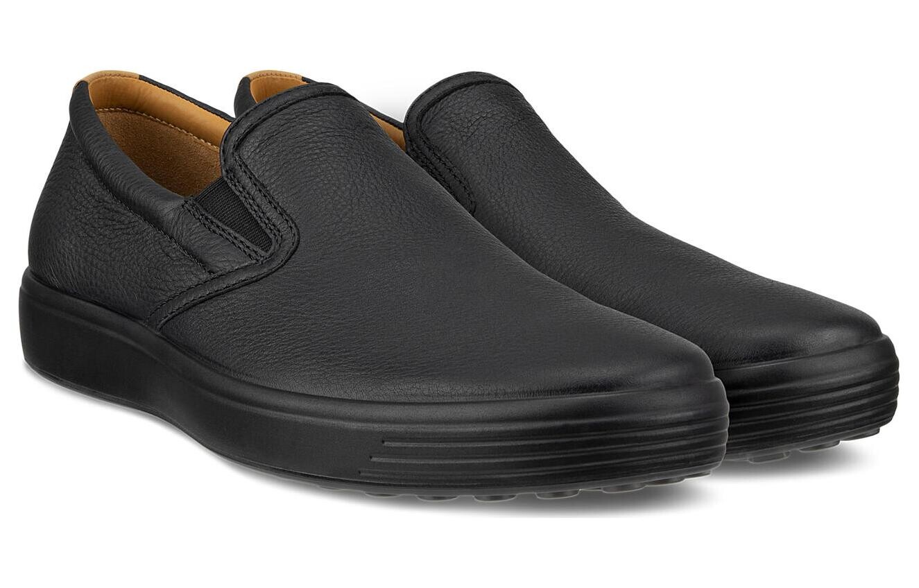 Мужские туфли Ecco Men's Casual Shoes Men Low-Top Black — фото 3