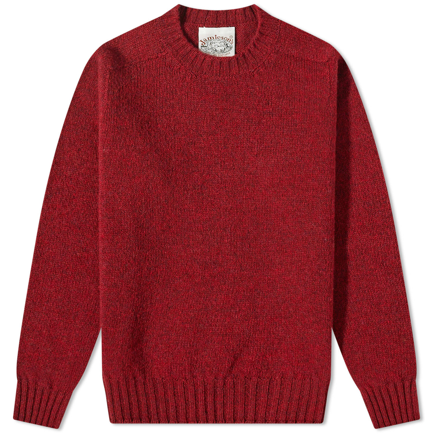 

Свитер Jamieson's Of Shetland Crew Knit, красный