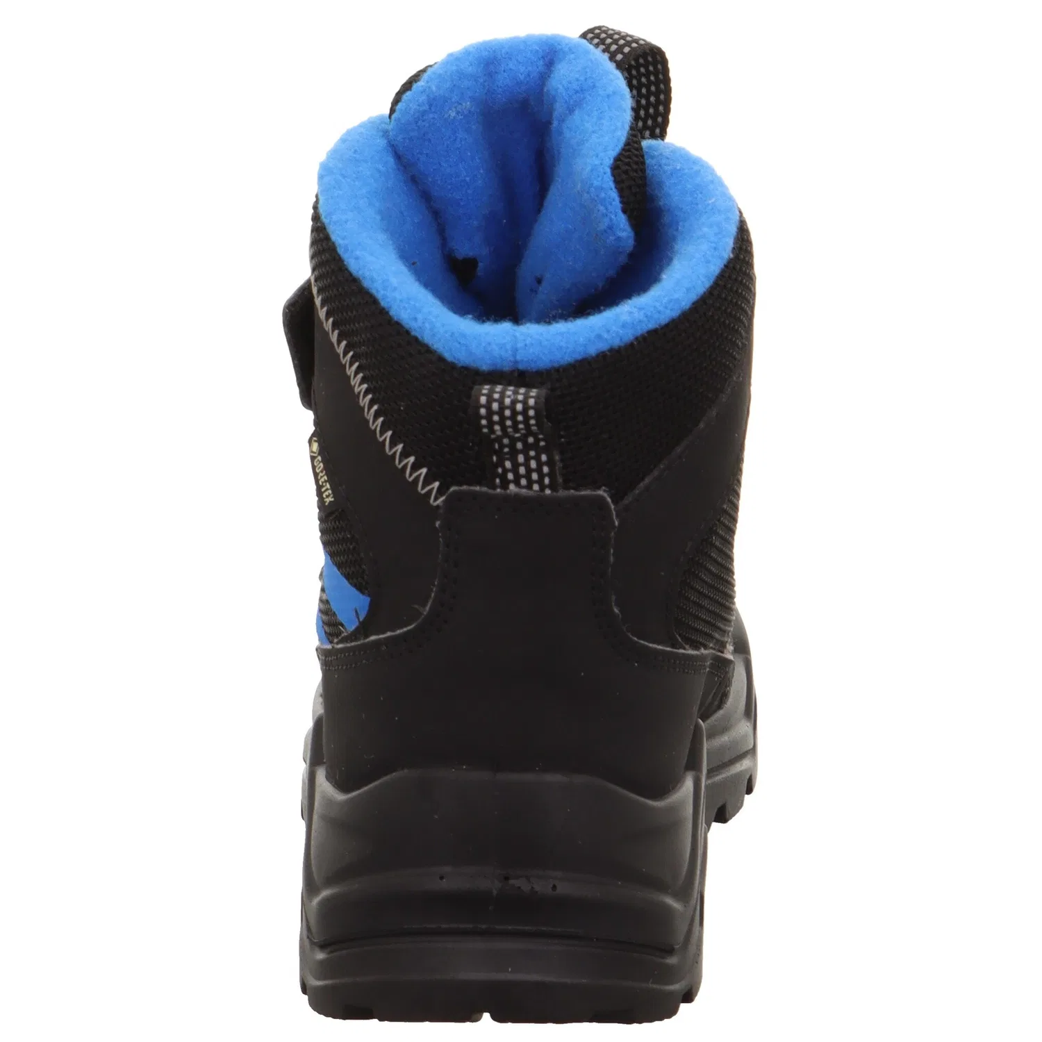 Детские снежные ботинки на липучках Superfit, Black-Blue — фото 4