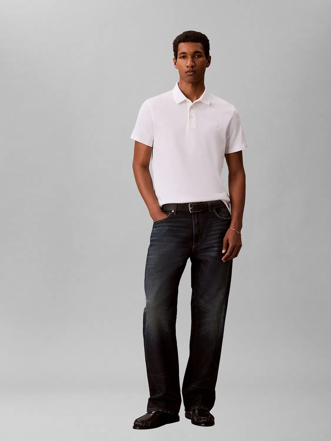 Белая рубашка Calvin Klein — фото 3
