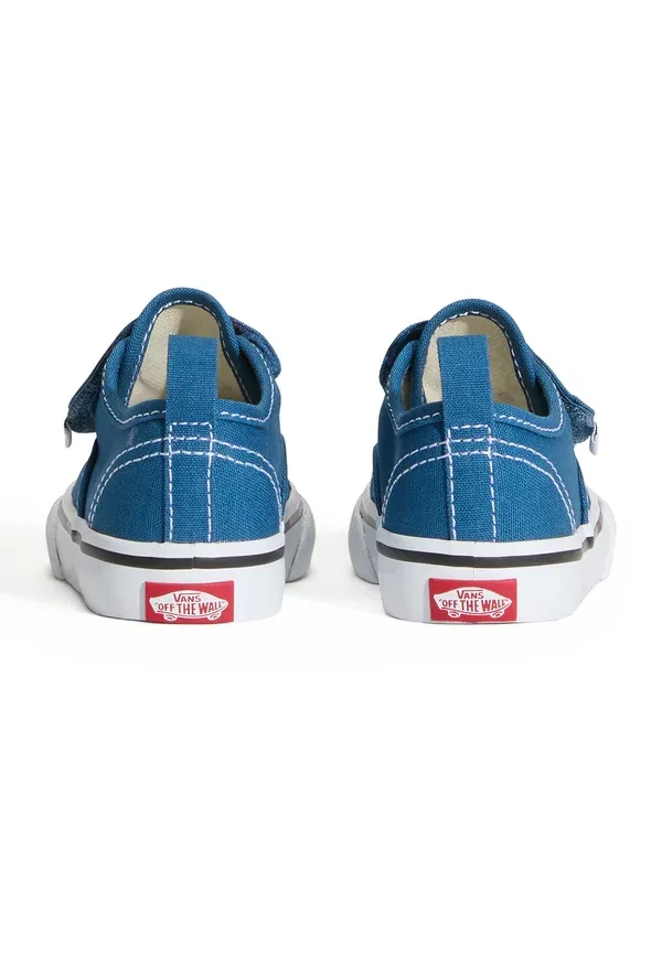 Кроссовки из текстиля Authentic elastic unisex - baby shoes Vans, темно-синий — фото 4