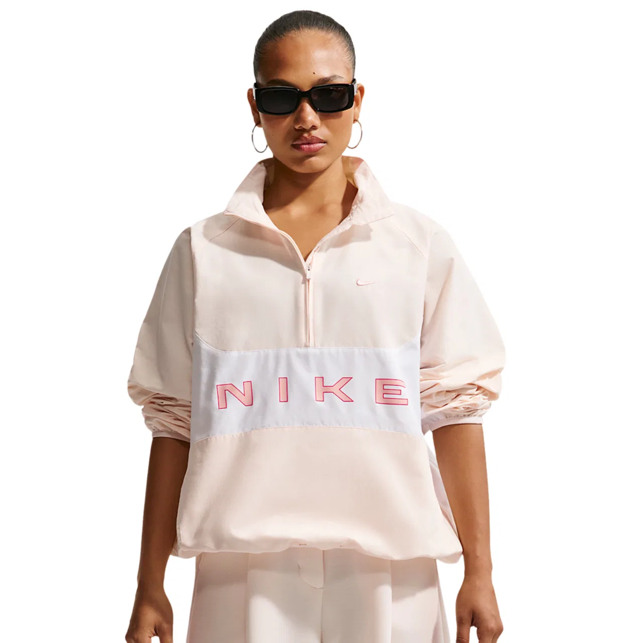 Женская куртка NSW Street HBR Jacket Nike, цвет White/Chalk/Arctic Orange