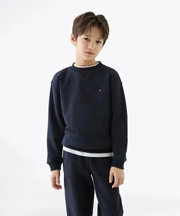 Свитшот базовый, Tommy Hilfiger Kids, мужской