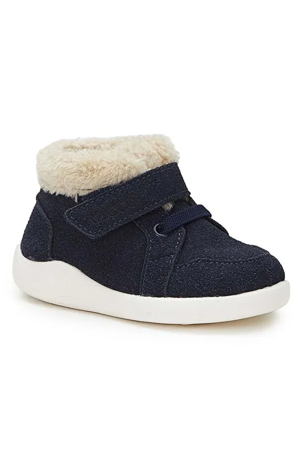 Детские ботинки для девочек ортопедические Tinky First Step Vicco, Navy Blue — фото 3