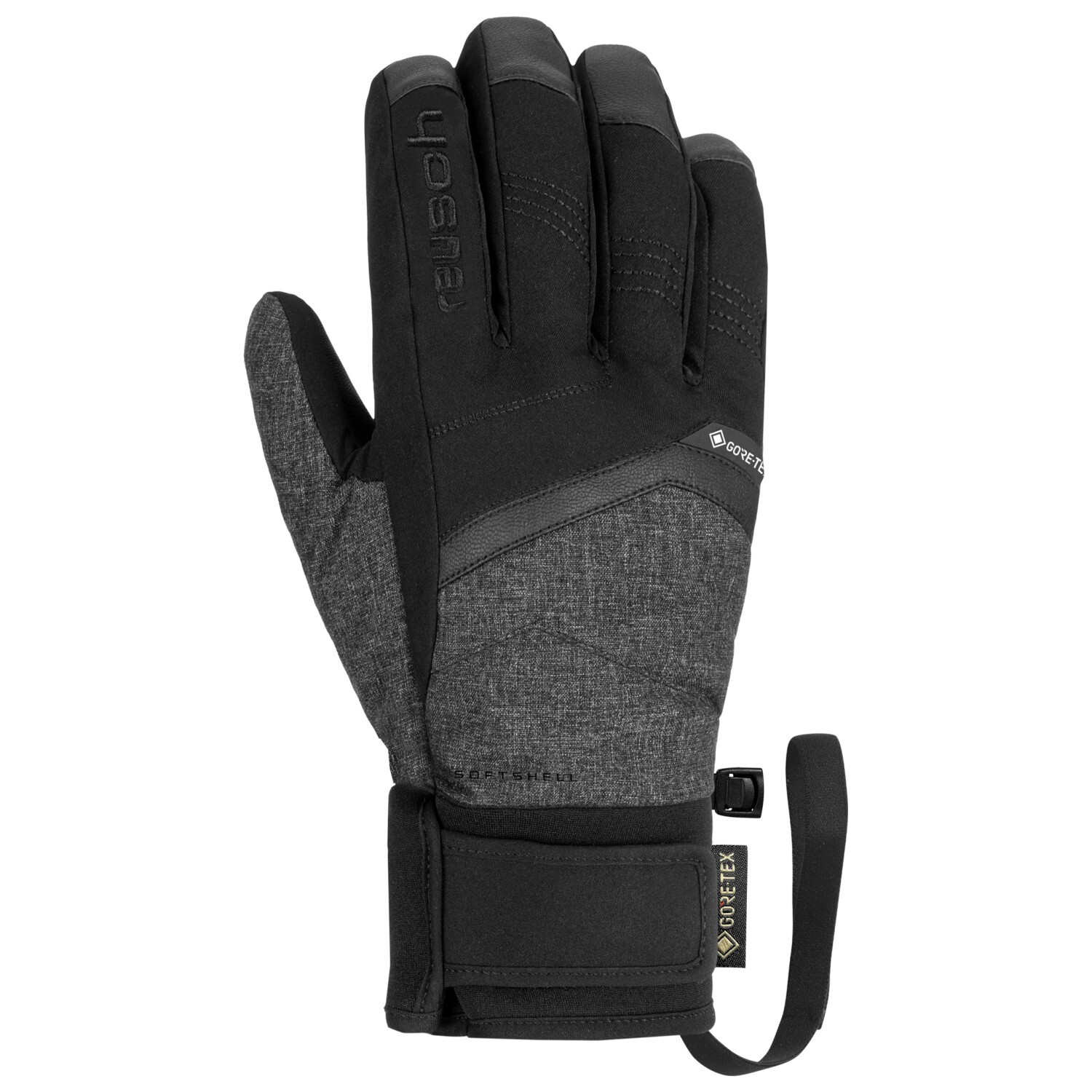 

Перчатки Reusch Blaster GORE TEX, цвет Black/Black Melange