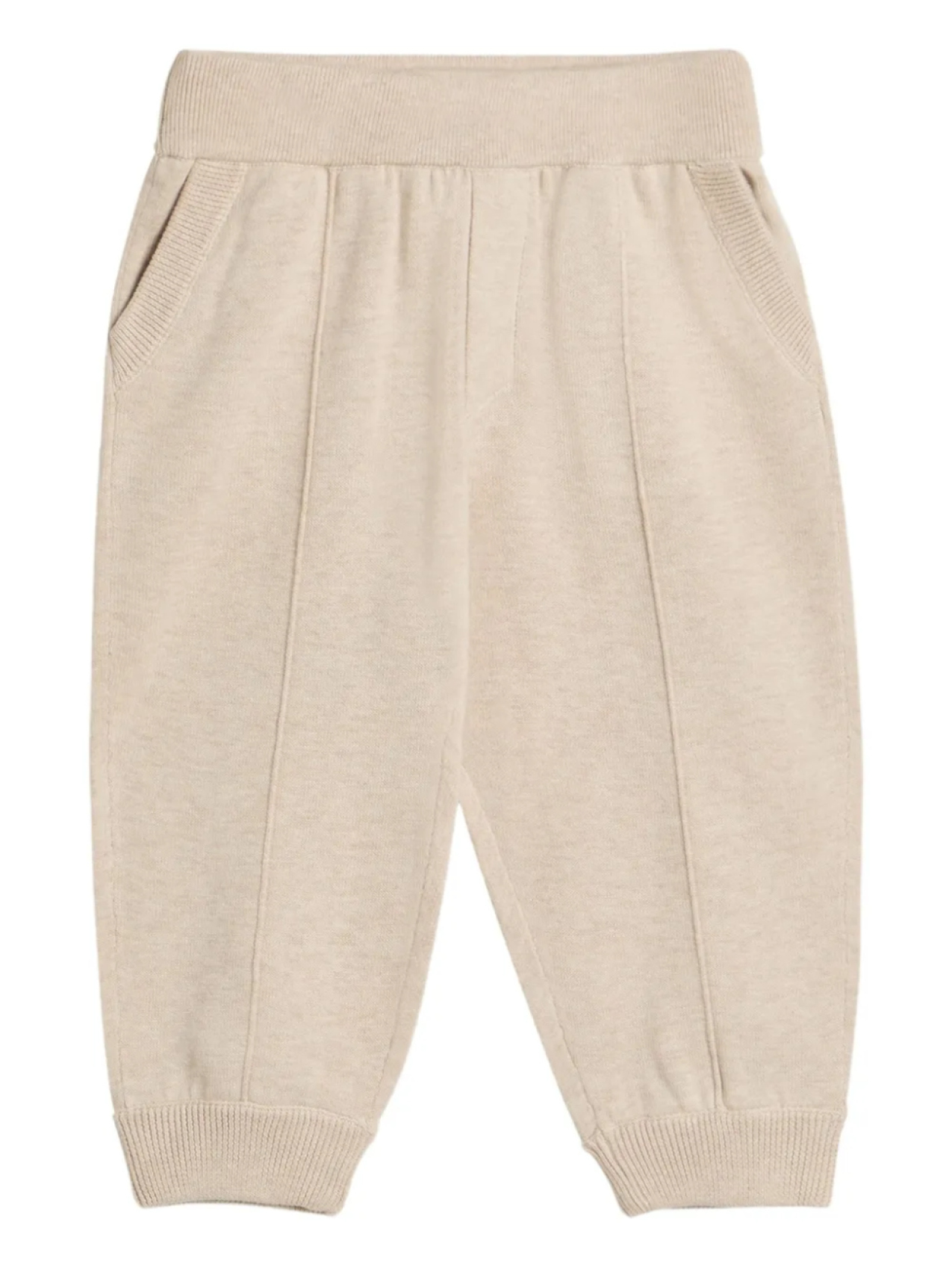

Brunello Cucinelli Kids Bernie трикотажные спортивные брюки, нейтральный
