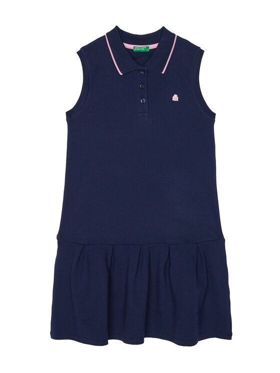 

Платье на каждый день обычный крой 3F9HCV012 United Colors Of Benetton, синий