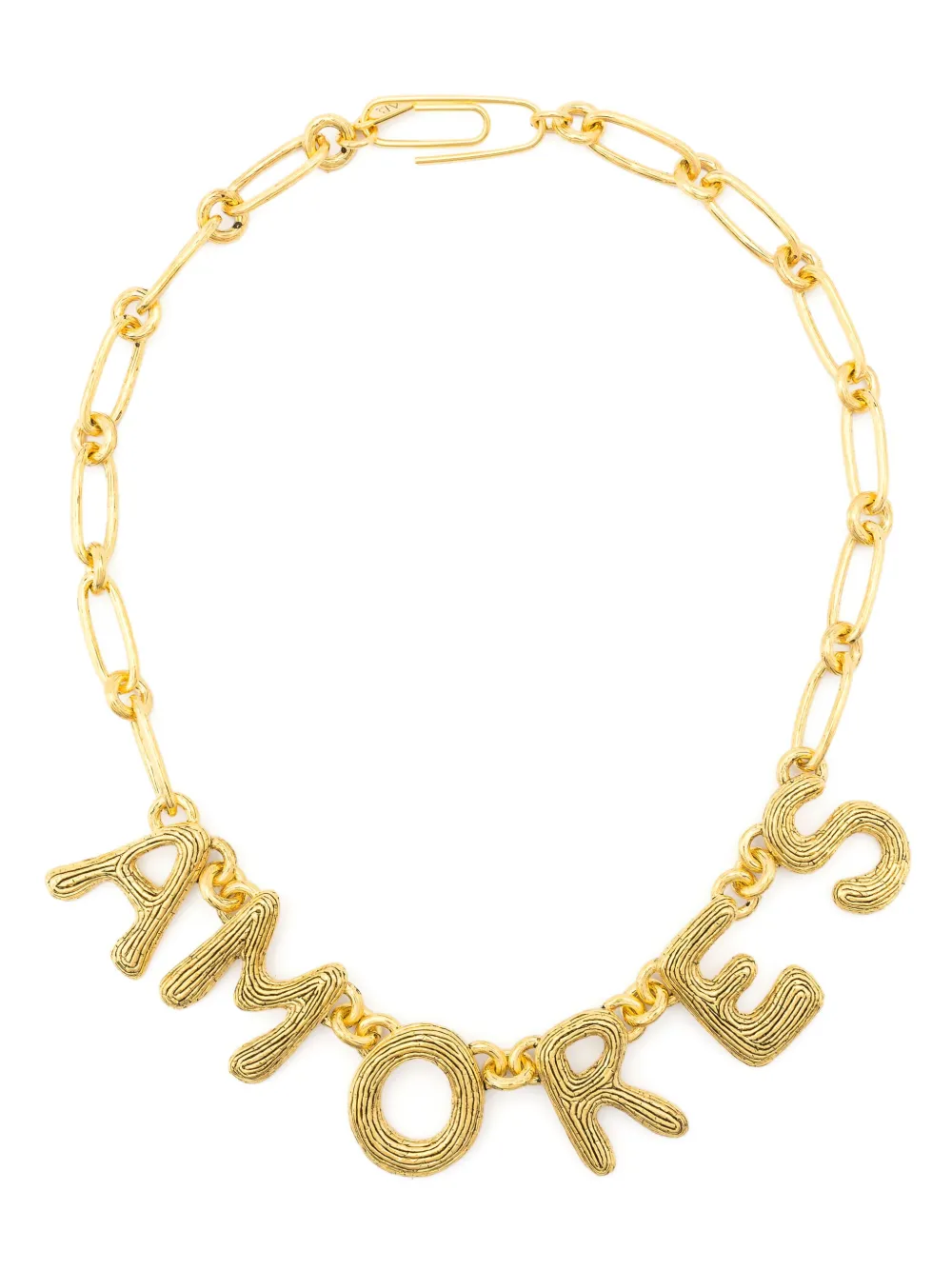 

Ожерелье с буквой-подвеской Amaite Aurelie Bidermann, золотой