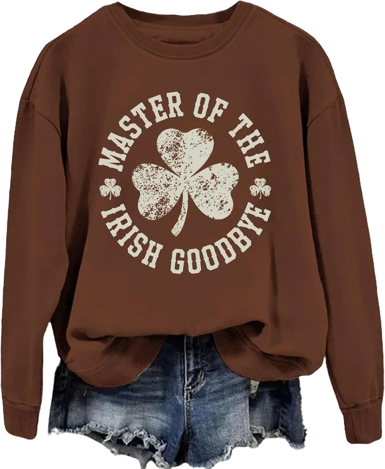 

Толстовка с принтом "Master of the Irish Goodbye"