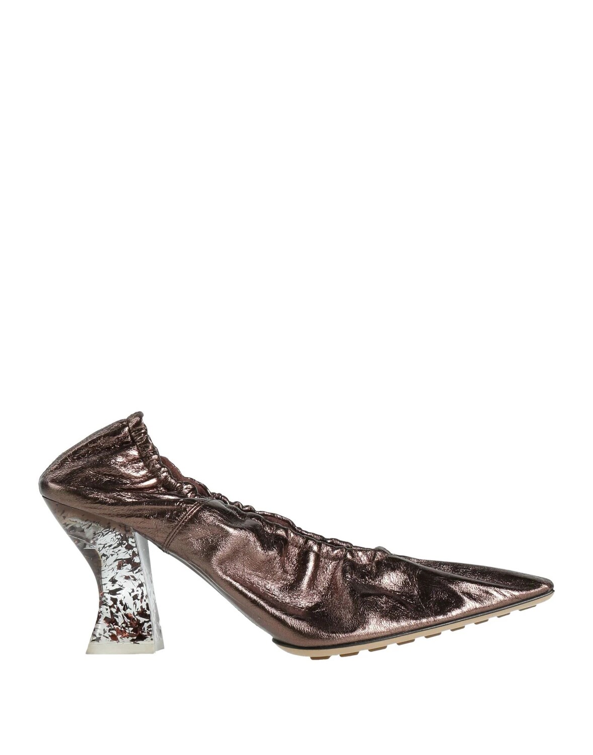 Туфли Bottega Veneta, бронза