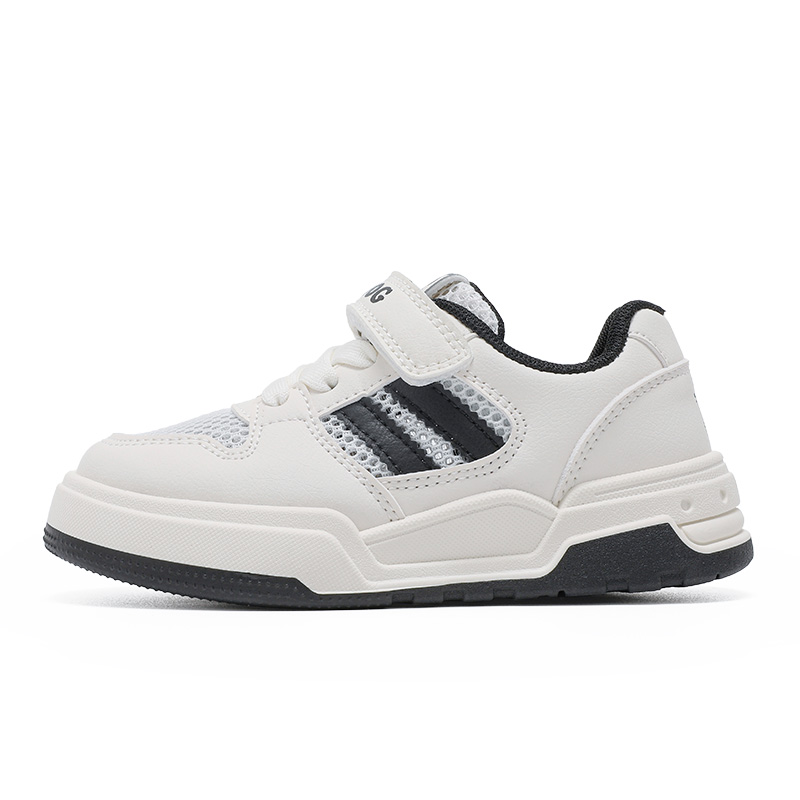 

Дышащие кроссовки Balance Low Top для детей BOBDOG, слоновая кость/черный