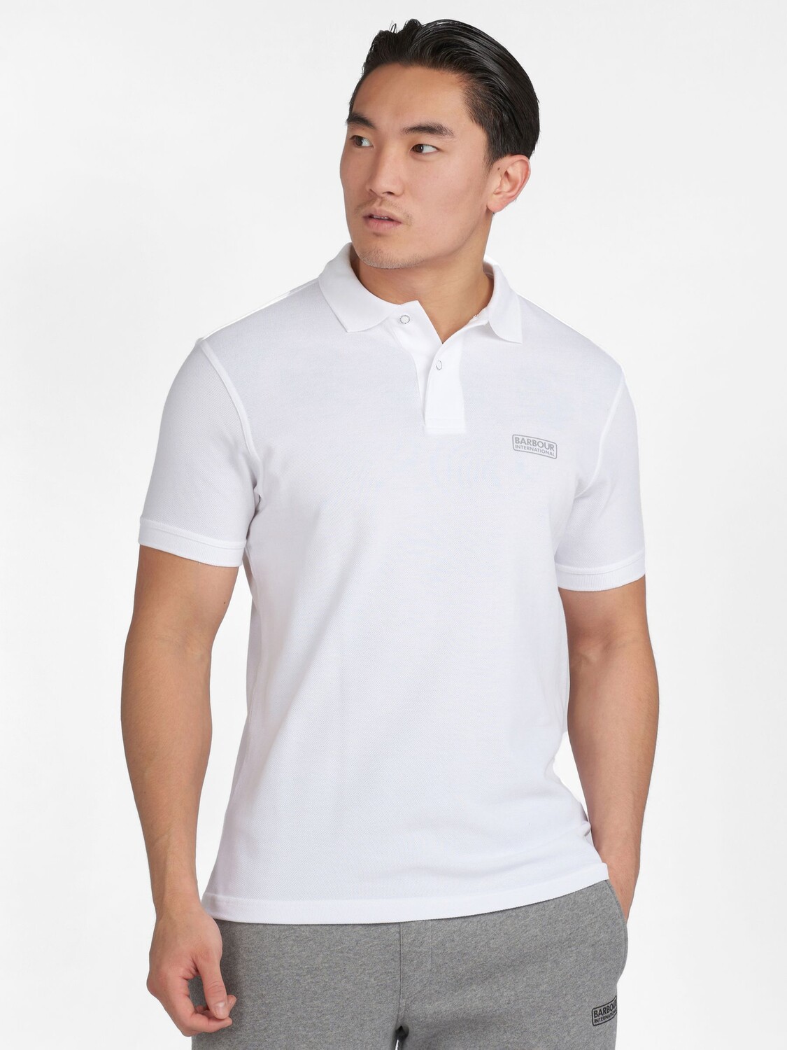 

Рубашка поло Barbour International, белая