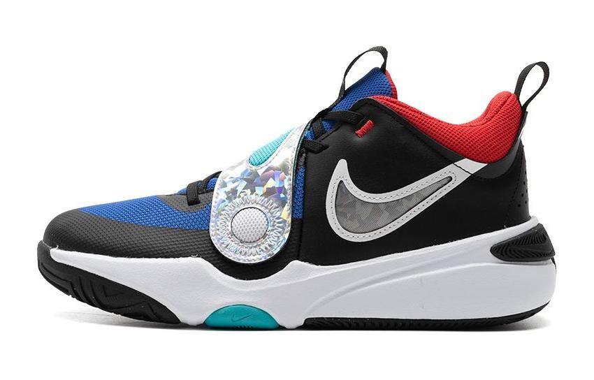 

Детские баскетбольные кроссовки Nike Team Hustle D 11 GS, Black/Hyper Royal/Chrome