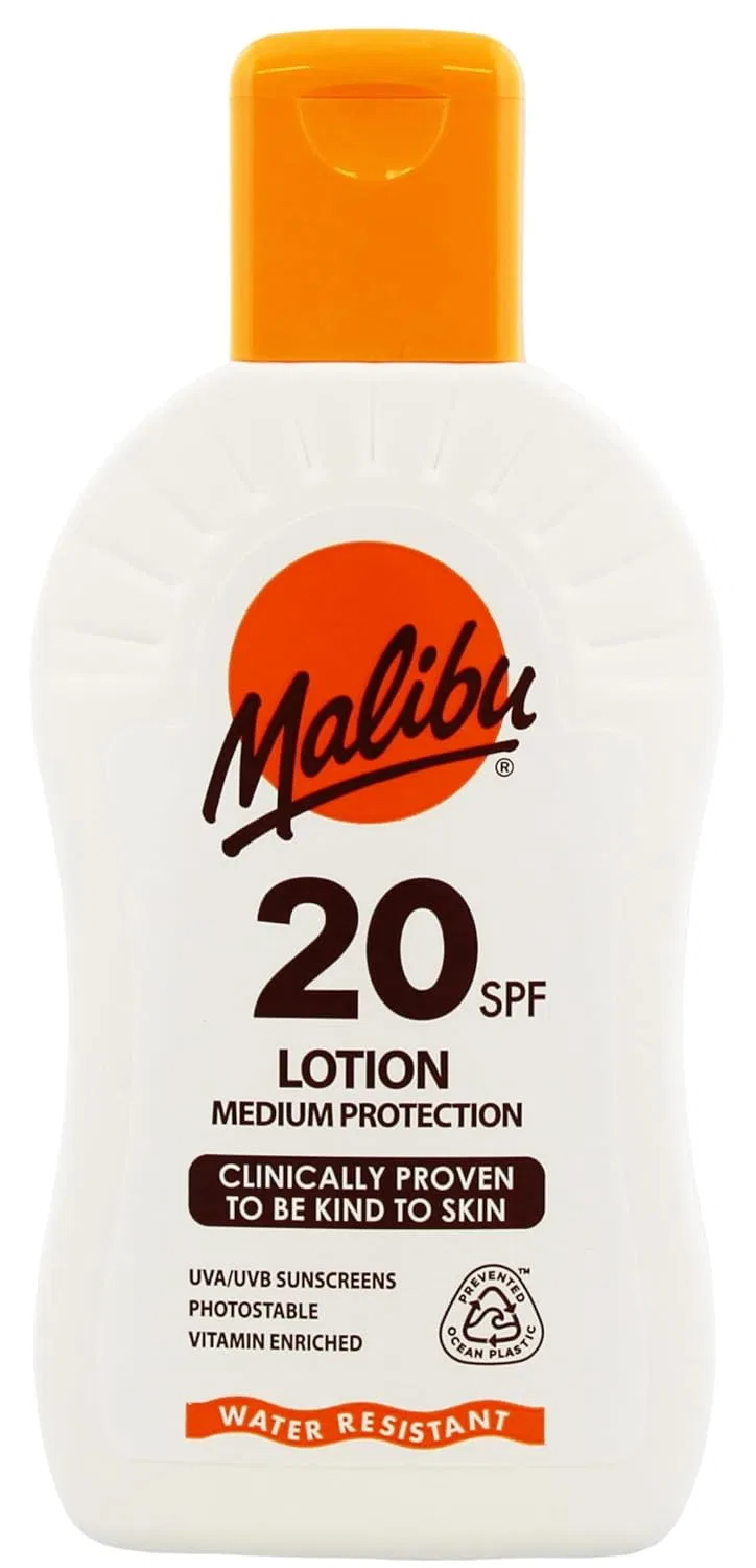 Солнцезащитный лосьон Malibu SPF 20 Malibu