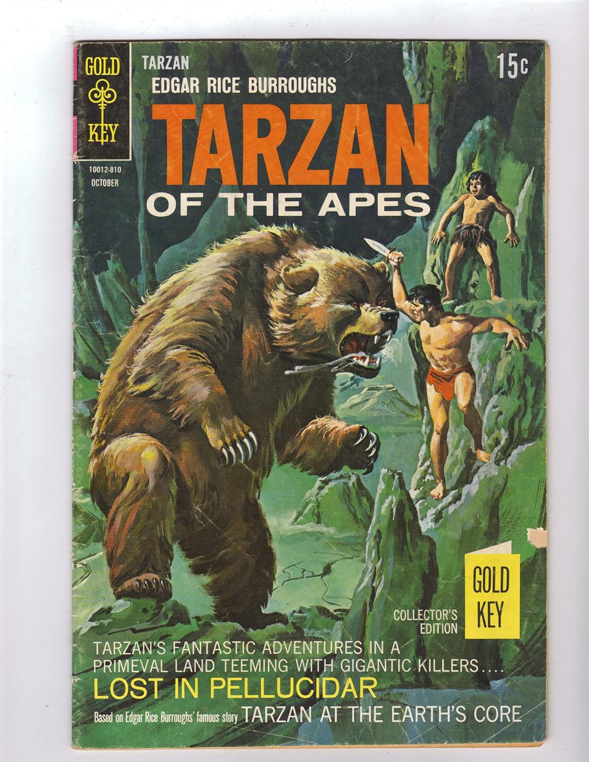 

Tarzan of the Apes, Lost in Pellucidar(1968 Comic) (Gold Key)