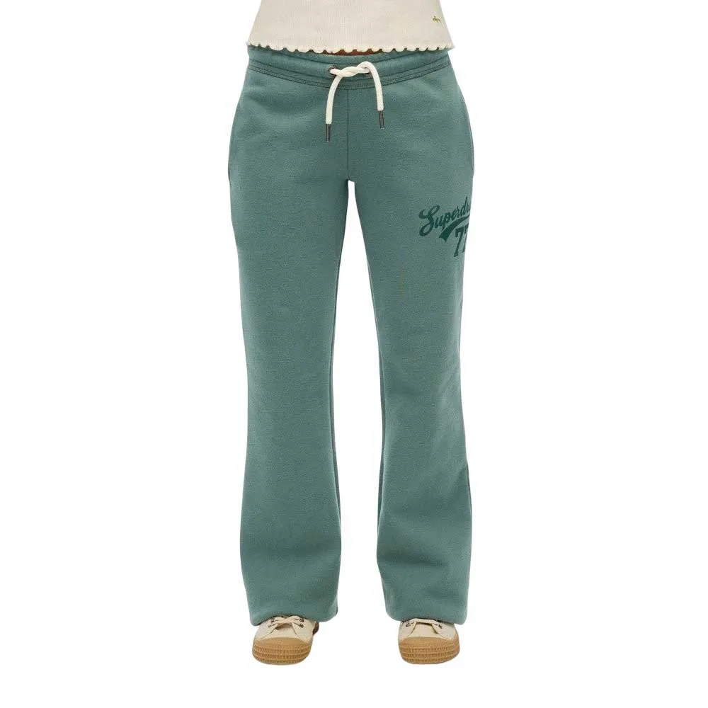 

Спортивные брюки Superdry Super 77 Flare Fit, зеленый