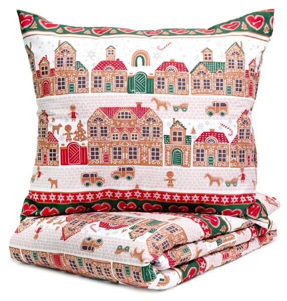 

Комплект постельного белья Homlando LAPLAND, 200x2x220 см, красный