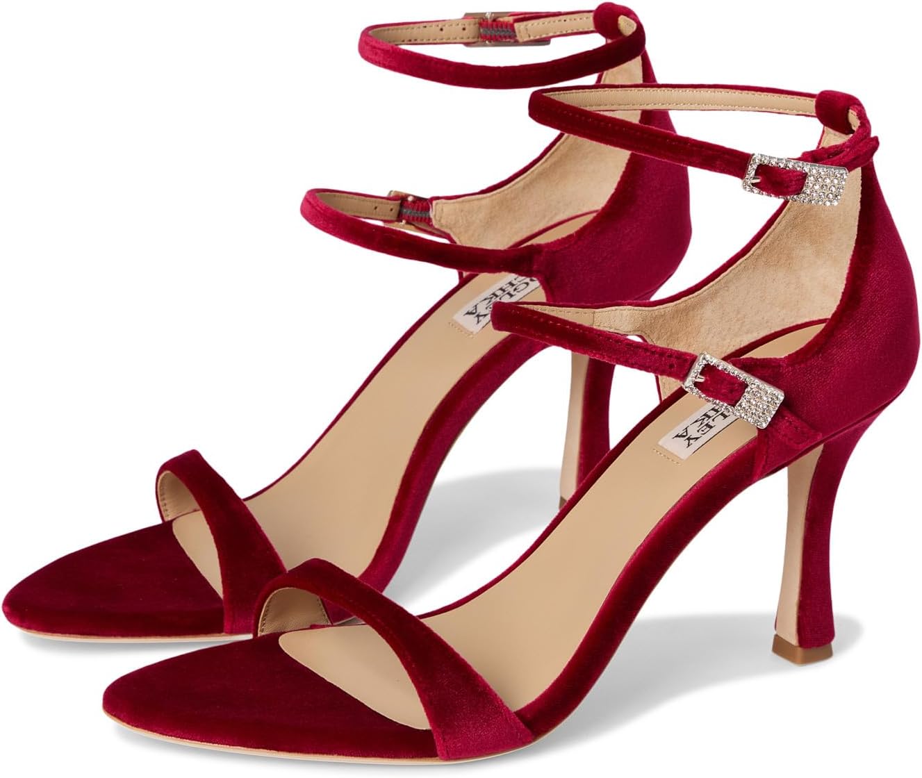 Туфли Badgley Mischka Women's Valencia, Red Velvet