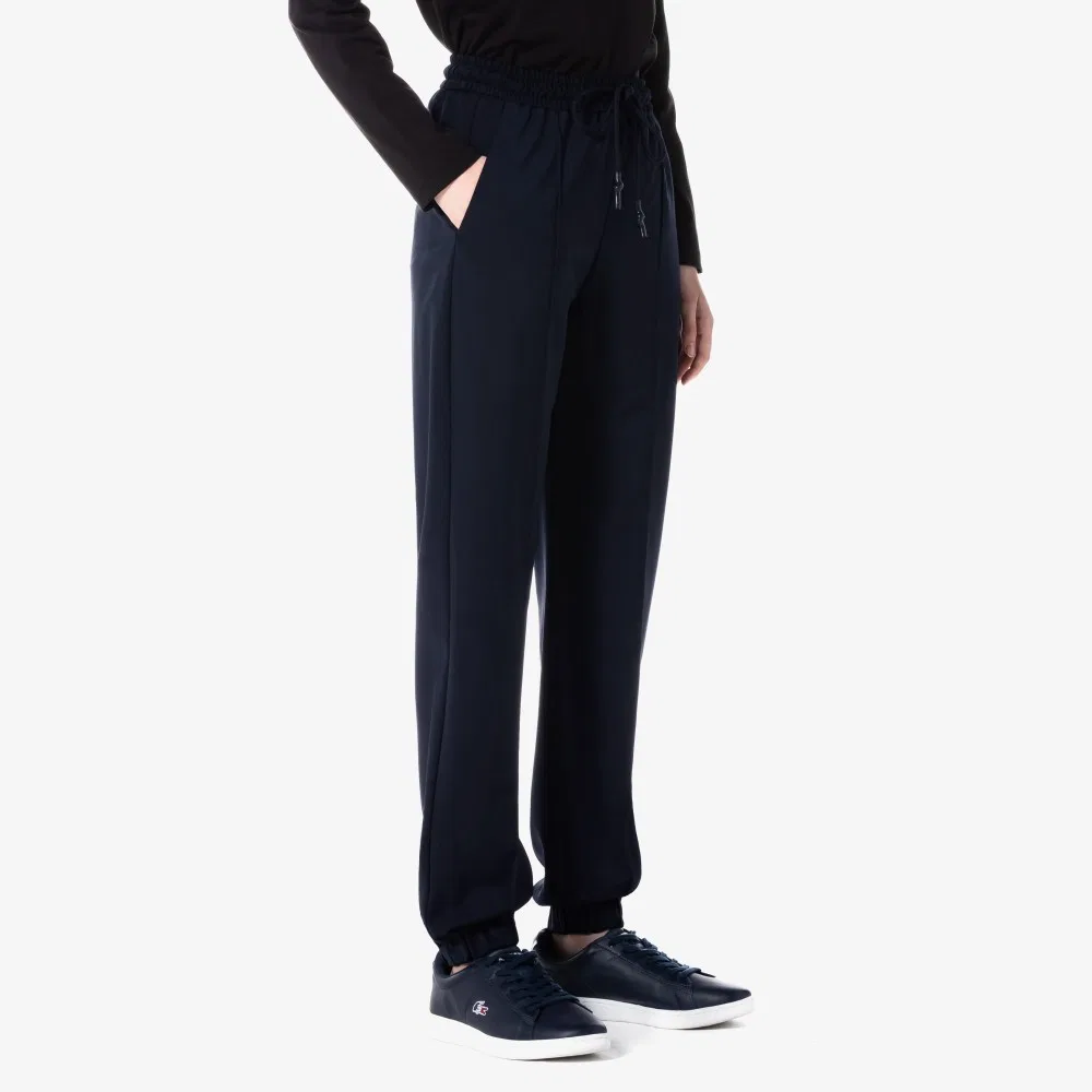 Джоггеры Lacoste из смесовой шерсти, тёмно-синие — фото 2