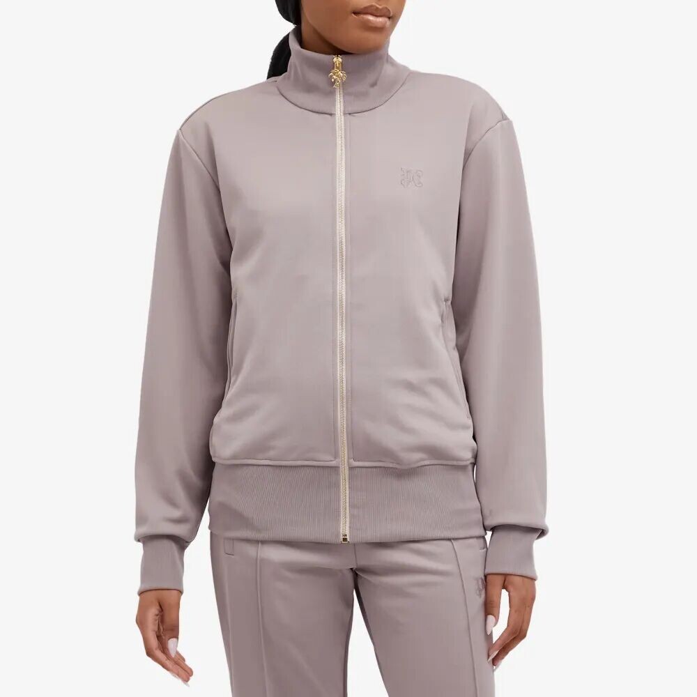 

Palm Angels Спортивная куртка на молнии с монограммой, фиолетовый